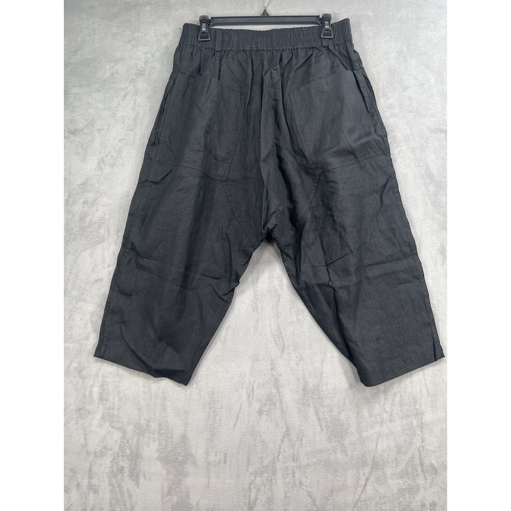 Free People Nicholas K Linen Short Black Pants Size Small - Picture 5 of 10